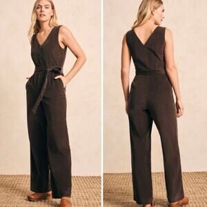 Faherty Stretch Cord Alina Jumpsuit